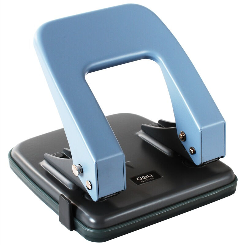 得力0104 双孔打孔机 可打孔35页 颜色随机