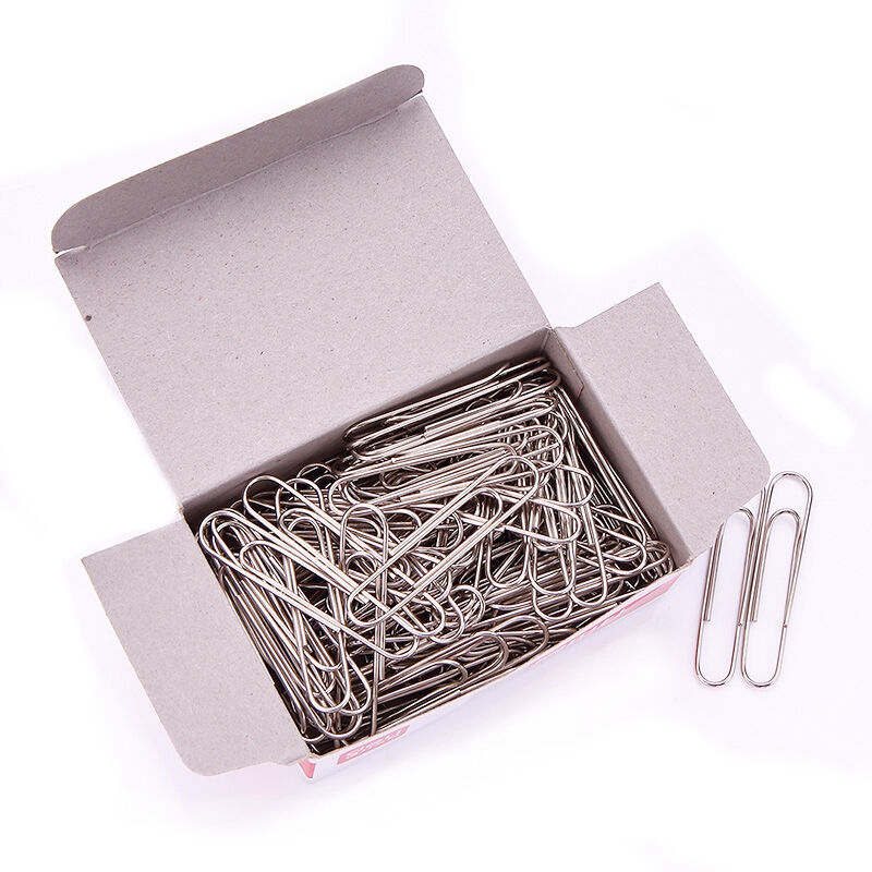 得力0050 大号圆形回形针 50mm 10盒/条