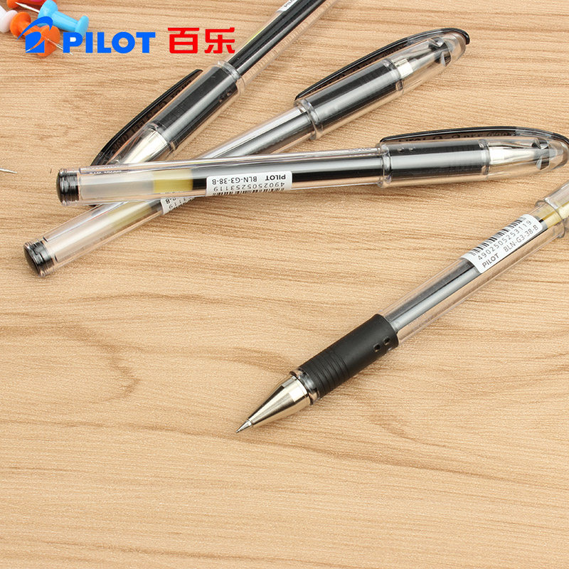 百乐bln-g3-38-b 中性笔 0.