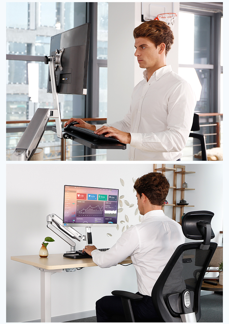 乐歌w5a显示器坐立式支架