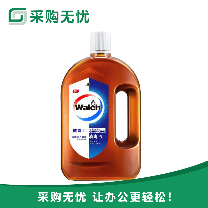 【应急防疫物资】威露士1.6l 消毒液 松木清香 杀菌率99.999%